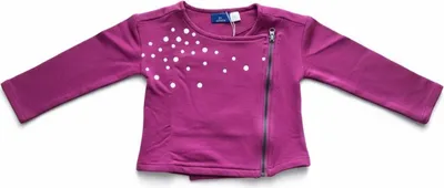 Zdjęcie produktu dla Bluza Chicco z zamkiem błyskawicznym dla dziewczynek, różowa 92