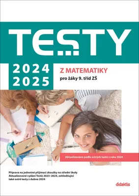 Produktbild von Testy 2024-2025 z matematiky pro žáky 9. tříd ZŠ