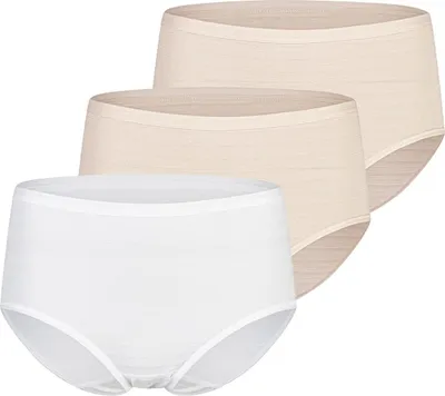 Produktbild von Speidel 3er Pack Baumwolle & More Midi Slip Elastischer Tragekomfort, Flache Abschlüsse, Ideal für jeden Tag