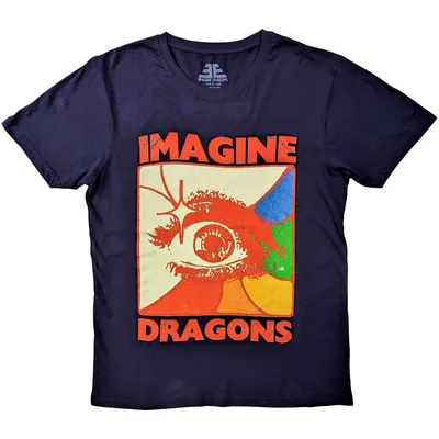 Produktbild von Imagine Dragons | Offizielles Band T-Shirt| Auge, Medium, Blau