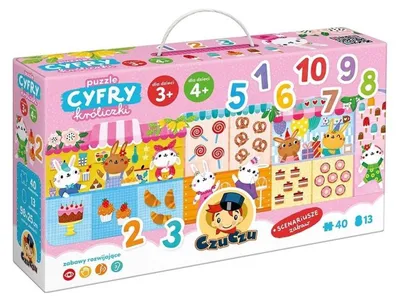 Produktbild von CZUCZU Zahlenpuzzle Hasen 93372