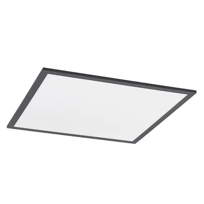 Produktbild von Lindby LED-Panel Nelios, 62 x 62 cm, CCT, schwarz, Metall