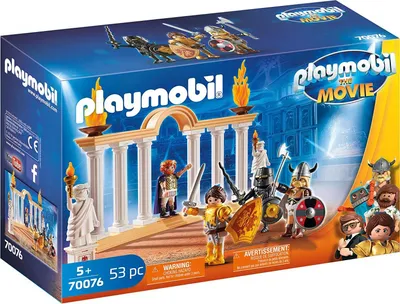 Produktbild von PLAYMOBIL 70076 PLAYMOBIL: THE MOVIE Kaiser Maximus im Colosseum