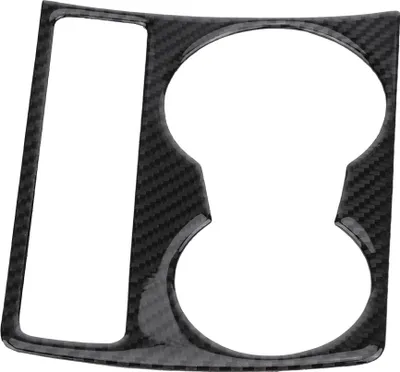 Image de Cache pour porte-gobelet, protection résistante à l'usure pour consoles, facile à nettoyer, pour voiture