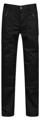 Image de Pantalon actif Regatta pour homme Pro Action imperméable, longueur standard LT328 (91,5  cm de tour de taille) (noir)