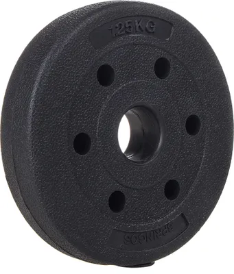 Produktbild von Hantelscheiben 1,25 kg Kunststoff Gewichte Hantel Gewichtsscheiben Bohrung: 29 mm