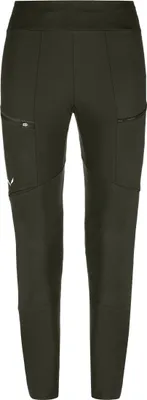 Produktbild von Puez Dry'ton Responsive Cargo Leggings Damen - Salewa, Farbe:5280 dark olive, Größe:IT 44/ DE 38