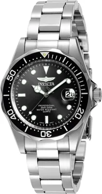 Produktbild von Invicta Pro Diver 8932 - Náramkové Hondiky - Quartzové - Nerezová ocel s černým ciferníkem - 37mm