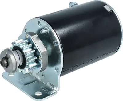 Produktbild von vhbw Anlasser Ersatz für Briggs & Stratton 693551, 693552, 593934, 309, 309A für Motor - Starter mit 14 Zahn Stahlritzel, 12 V