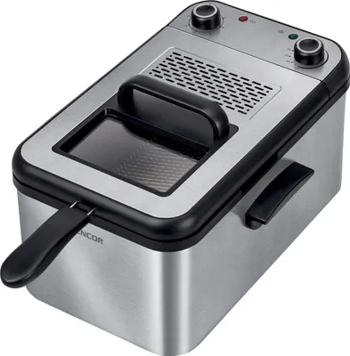 Obrázok produktu pre SENCOR SFR 7200SS Fritéza, objem 3,2 l / 1,4 kg hranoliek, nastaviteľný termostat od 130 °C do 190 °C, príkon 2 200 W, povrch vnútornej nádoby: nepriľnavý povrch,  časovač