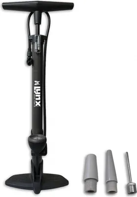 Produktbild von Luchs -Fahrradpumpe mit Manometer schwarz