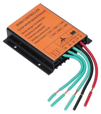 Obrázek produktu pro Regulátor nabíjení pro větrné turbíny - Technologie - Efektivní odvod tepla - 12V/24V - 16A nabíjecí výkon - Vhodné pro obnovitelné zdroje energie -...