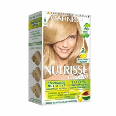 Zdjęcie produktu dla Garnier Nutrisse Odżywczy krem koloryzujący 9 Bardzo Jasny Blond
