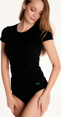 Imagen del producto de Camiseta Damen, modelo Henderson, 95% algodón, color negro, serie 38119, talla XL
