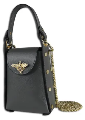 Immagine prodotto di Toscanto borsa a tracolla in pelle grigio OTT813UK