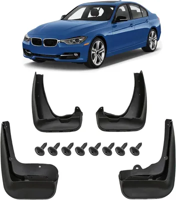Produktbild von Schmutzfänger 4er-Set mit Befestigungssatz - passend für BMW 3er F30 2011-2018