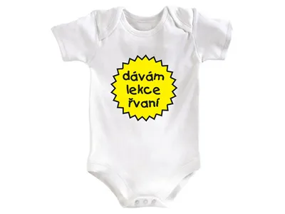 Obrázek produktu pro Kojenecké body Dávám lekce řvaní - 86-92