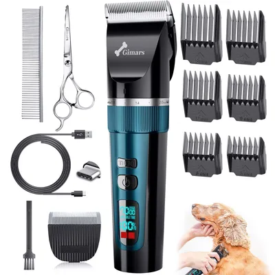 Produktbild von Gimars 4-in-1 Hundeschermaschine 7000 U/min mit Ersatzklinge, kabellos & leise 5
