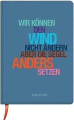 Produktbild von Notizbuch Wind A5 Hardcover, 265 gepunktete Seiten, Fadenheftung, 80g/m² Papier