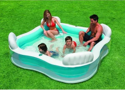 Obrázok produktu pre Intex 56475, 990 L, Nafukovací bazén, Dieťa a dospelý, 4 osôb, Modrá, Biela, 11,7 kg