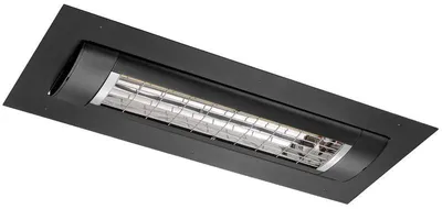 Deckenstrahler Infrarot aus hochwertigem Aluminium Nano-Anthrazit 2500 Watt Etherma