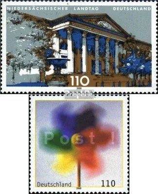 Produktbild von Briefmarken BRD (BR.Deutschland) 2000 Mi 2104,2106 (kompl.Ausg.) gestempelt Landesparlamente