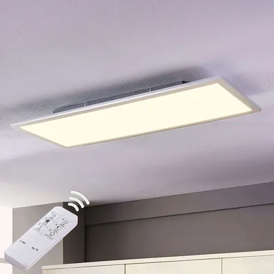 Zdjęcie produktu dla Panel LED Lindby Livel, CCT, 80 cm x 30 cm, pilot zdalnego sterowania
