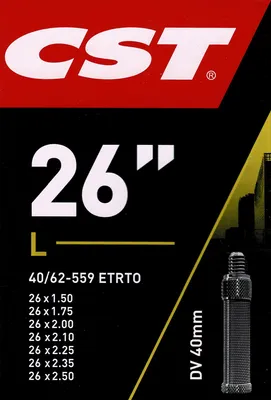 Produktbild von CST 26 DV Schlauch 26 Zoll (40/62-559) Fahrradschlauch