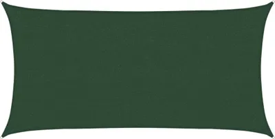 Produktbild von Sonnensegel 160 g/m² Dunkelgrün 2x3,5 m HDPE