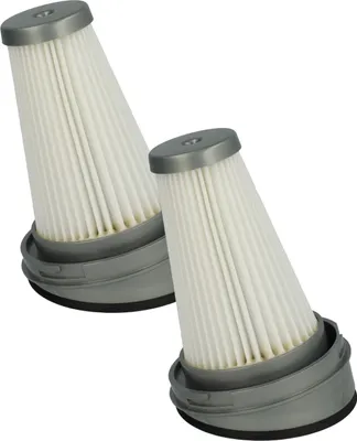 Produktbild von vhbw 2x Staubsaugerfilter kompatibel mit Rowenta X-Pert 3.60 RH6973WO, X-Pert 3.60 RH6974WO Staubsauger - HEPA-Filter Schwarz Weiß