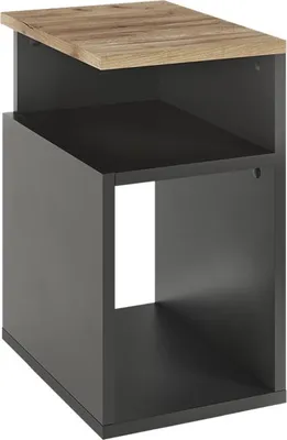Zdjęcie produktu dla Stolik nocny Vicco Elios Antracyt/złoty dąb 25 x 45.3 cm, Model 56393