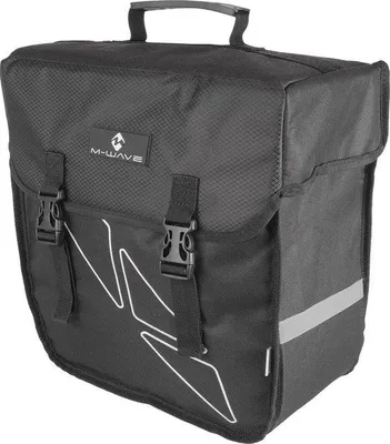 Produktbild von Famanu Fahrradtasche mit Gepäckträger - 18 l - Schwarz