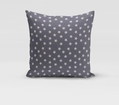 Produktbild von SCHÖNER LEBEN. Kissenhülle Little Star Twilight Sterne blau weiß Größe 60x60cm (HxB) 60x60cm (HxB) Größe