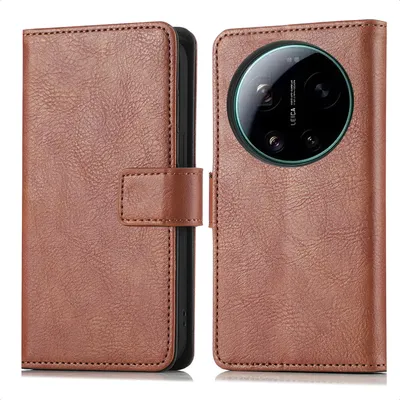 Productafbeelding van imoshion Luxe Bookcase voor de Xiaomi 17 Ultra - Bruin