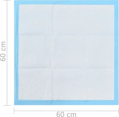 Zdjęcie produktu dla vidaXL Maty toaletowe dla psów 100 szt. 60×60 cm włóknina