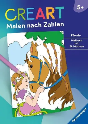 Produktbild von CreArt Malen nach Zahlen ab 5: Pferde
