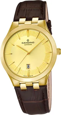 Obrázok produktu pre Candino klasické kožené Quartz dámske hodinky C4546/2 náramok hodinky analógové hnedé D2UC4546/2