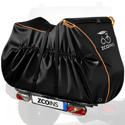 Productafbeelding van Solidchoice - Fietshoes voor 2 Fietsen met Waterdichte en Scheurbestendige Bescherming