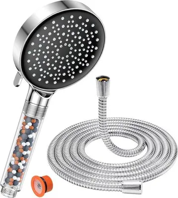 Produktbild von Regendusche mit 6 Heizsoarten - wassersparend - kalkschutzfunktion - Chrom