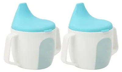 Produktbild von Biberon 2 Stück, 150 ml, PP-Material, Ergonomisch Mit Anti-Verstopfungs-System Für Babys Und Kleinkinder