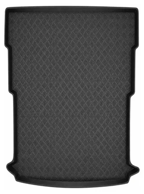 Productafbeelding van Rubberen kofferbakmat voor Fiat Doblo II 2009-2020 – zwart, op maat