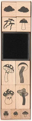 Produktbild von Stempelset Shrooom100%, 11 Stempel