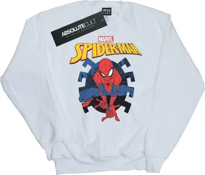 Produktbild von Marvel - "Web Shooting" Sweatshirt für Herren BI44720 (L) (Weiß)