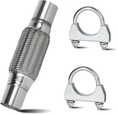 Produktbild von EFUTURETIME Flexibler Abluftschlauch, 45 mm, 150 x 250 mm, Edelstahl
