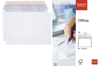 Produktbild von Elco 74494.12, B4 (250 x 353 mm), Weiß, Papier, 120 g/m², 353 mm, 250 mm