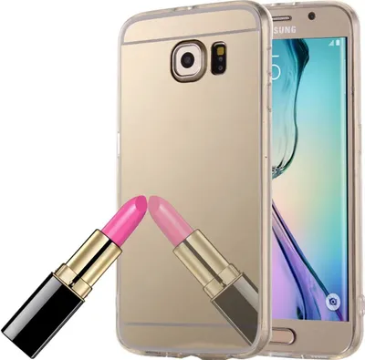 Produktbild von Samsung Galaxy S6 Handy Hülle Spiegel Mirror Soft-Case Schutz-Cover Gold
