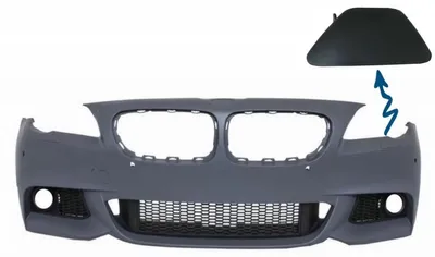 Productafbeelding van SRA-afdekking, linkerzijde, voorbumper voor BMW 5-serie F10 F11.