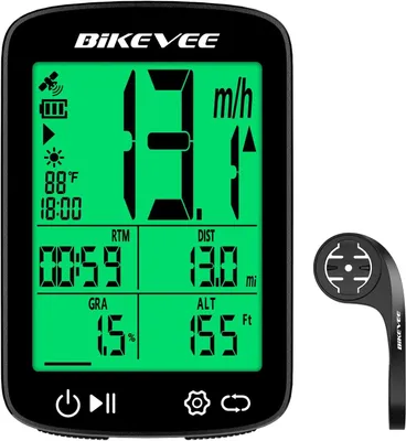 Obrázok produktu pre GPS cyklocomputer - 2,4-palcový FSTN displej - ochrana IPX7 - výdrž batérie 28 hodín