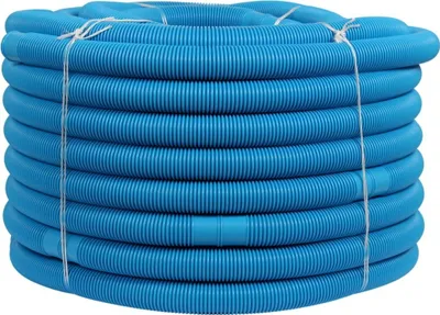 Zdjęcie produktu dla Poolschlauch 4,4 mtr. Schwimmschlauch d 32 mm blau für Schwimmbad Filteranlage
