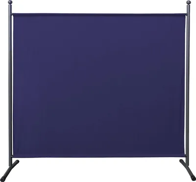 Image de Paravent Séparation de pièce - gris - opaque - 180 x 178 cm